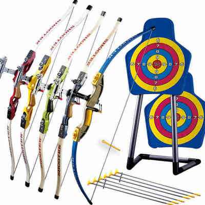 反曲弓 兒童射擊弓箭玩具 成人比賽射箭運動器材 競技活動健身-tmall.com天貓